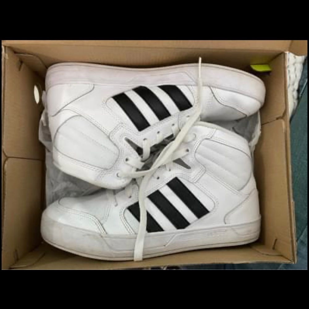 adidas neo high top sneakers